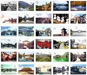 30 PCS 1 Set Postcard Souvenir Gifts Collection Postcards Set Cards Collectible Set, Give You A City E30