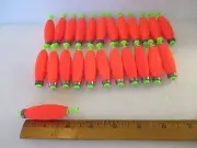 24 2.0" FISHING BOBBERS Small Cigar Floats Weighted Foam Snap on Float Choice