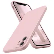 MCC iPhone 12 Soft Liquid Silicone Shockproof Case Cover Apple iPhone12 [Pink]