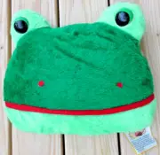 Nos Vintage 1970s Bijou Enterpises Novelty PILLOW PAJAMA Bag Stuffed Frog Toy