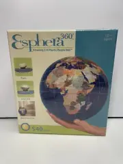 Esphera 360 9" 540 Pieces World Globe 3D Plastic Spherical Puzzle (NEW SEALED)