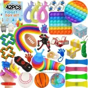 Sensory Fidget Toys Set for Boys Girls, Kids Toys Fidget Toy Pack wi...