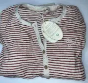 NWT LADIES PETER ALEXANDER ORGANIC STRIPE PJ JUMPSUIT ONE PIECE SIZE XL