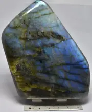 LABRADORITE Polished CRYSTAL FREEFORM, Madagascar (P331)