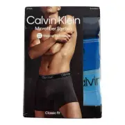 Calvin Klein NB2570 Micro Stretch Classic Fit Boxer Brief - 3 Pack Blue Sz Small