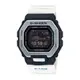 【CASIO】G-SHOCK G-LIDE系列經典設計衝浪者潮汐電子錶-白X黑 GBX-100-7 台灣卡西歐保固一年