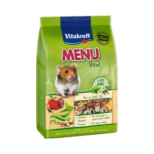 德國 VITA Vitakraft 天然食譜 MENU 系列 倉鼠主食 1kg 400g 鼠飼料 倉鼠飼料