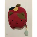 日本正版貓咪手工零錢包