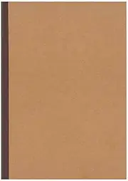 Apica NT12N Plain Cover Notebook, 0.3 inch (7 mm) Ruled, A4