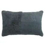 [James Lane] Tuba Cushion Cotton Dark Slate 35cm x 55cm