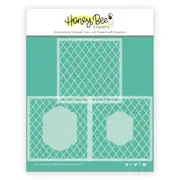 Honey Bee Art Deco Patterns Stencil Set