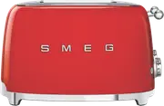 Smeg 50s Style 4 Slot Toaster - Red