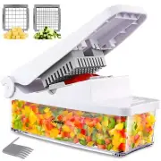 Vegetable Chopper, Onion Chopper Pro Food Chopper, Kitchen Vegetable Slicer D...