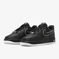 在飛比找momo購物網優惠-【NIKE 耐吉】AIR FORCE 1 07 黑 休閒鞋 