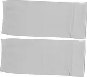 HAMPPLIES 1pair Elbow Sleeves for Use Breathable Joint Arm Sleeves Comfortable Fit for Sports Fitness and Everyday Activities Grey for Golf Tennis Yoga and More