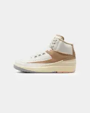 [JORDAN] Jordan Women's Air Jordan 2 Retro "Sunset Haze" Sail/desert Sun - Size 5 5 Sail/Desert-sun