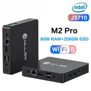 M2 Pro Mini PC Powerful 8GB RAM, 256GB SSD, Intel J3710, Windows 10 - Compact