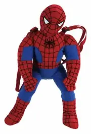 Marvel Spiderman 17 inches Plush Backpack - New with Tags Licensed Product
