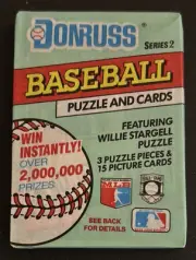 1991 Donruss Baseball Wax Pack Mike Boddicker Royals Pitcher Showing Top Front