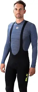[ALE'] Men's Solid Winter Bib Shorts