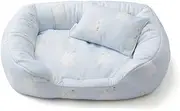 Gelato Pique Cat & Dog Cat & Dog Polar Bear Pattern Cooling Bed S PAGG252702 BLU S, blue, S