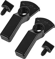 ChangTa Never Lube Valve Handle R0487200/7433 and Knob 4603/R0486900 Replacement Kit Fits Zodiac Jandy 2-Port/3-Port NeverLube Valve Handles 4733, R0487200, 1301 - Black(2 Pack)