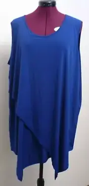TAKING SHAPE/TS LADIES RHAPSODY LAYERED TANK/TUNIC - SIZE M/20 - NEW WITH TAGS