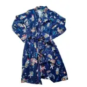 Vintage Paul Frank Robe, Space Julius, Blue, Medium