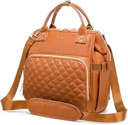 Ezgnuk Small Diaper Bag, Mini Baby Backpack, Multi-function Waterproof Travel Tote Work Bag