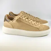 New Allen Edmonds Oliver Lace Up Suede Sneakers Mens Size 8D $295