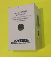1 X New Genuine Bose Dual Cube Speaker for Bose Lifestyle Or Acoustimass Black
