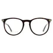 Gucci Glasses Frames GG0027O 002 Havana Women