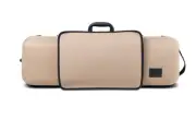 GEWA Bio-A 4/4-1/2 Violin Case Oblong - Beige w/ Music Pocket & Neck Pad