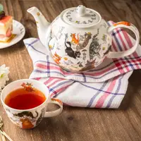 在飛比找ETMall東森購物網優惠-DUNOON丹儂英國進口骨瓷茶壺套裝高檔陶瓷家用大容量歐式小