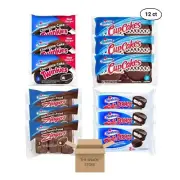 Hostess Twinkies Choc, Cupcake Choc, Devil's Food Zingers, and DingDongs 12 Pack