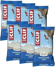 Clif Bar - Energy Bars - Pack of 6 (pack of 6, Chocolate Chip)