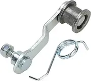 GREHUA Chain Adjuster Tensioner with Roller Spring for Razor E300 Series E300S E325 E325S Version 36+ Electric Scooter Heavy Duty Parts Silver Compatible with Razor Part W13113640079