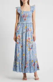 LOVE THE LABEL Gaya Cotton Maxi Sundress