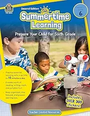 [Teacher Created Resources] Summertime Learning, Second Edition (Prep. for Gr. 6): Prepare Your Child for Sixth Grade