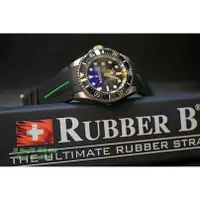 在飛比找蝦皮購物優惠-瑞士製 RubberB 橡膠帶 Rolex 勞力士11671