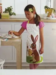 New w/Tags*Kid's Easter Bunny Cooking Apron*One Size*From Target*Rabbit*Children
