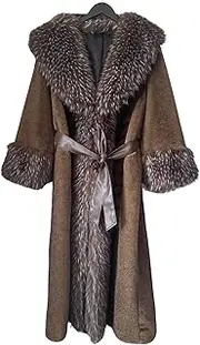 [Orné] Ivana Plush Fur Coat Outerwear