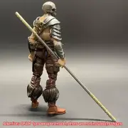 Handmade 1/18 Metal Monkey King Bar Weapon Model For 3.75'' Action Figure