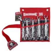 New Sidchrome 5pce Metric Flare Nut Spanner Set Heavy Duty Anti-Slip Design