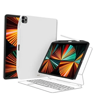 CoverBuddy 12.9" Case for iPad Pro 2021-2022 with Pencil Holder (5-6 Gen) -
