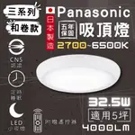 【彩渝-台灣現貨-保固】國際牌PANASONIC 登入保固5年 LED吸頂燈 日本製 LGC31105A09 附贈遙控