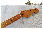 STRAT Roasted Canadian Maple Neck With Maple Fretboard, Finish Nitro Satin, Stmj