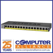 16 Port Netgear GS116PP-100AJS Gigabit PoE+ Network Switch