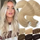 CLEARANCE Remy Micro Ring Easy Loop Beads Human Hair Extensions Thick Balayage I