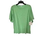 Beyond Yoga New Green Tee Pull Over Loose Fit. Size S